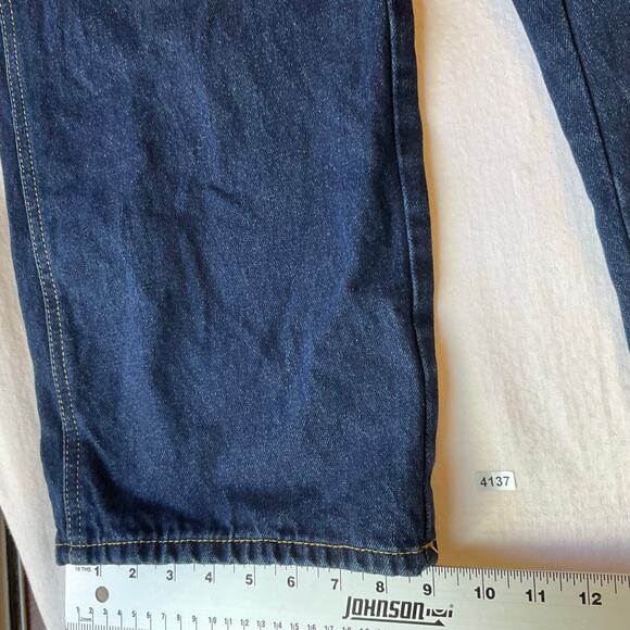 Red Head Men Jeans size 40x34 Blue Mid Rise Straight Leg Heavy Duty with Lining - Picture 6 of 11